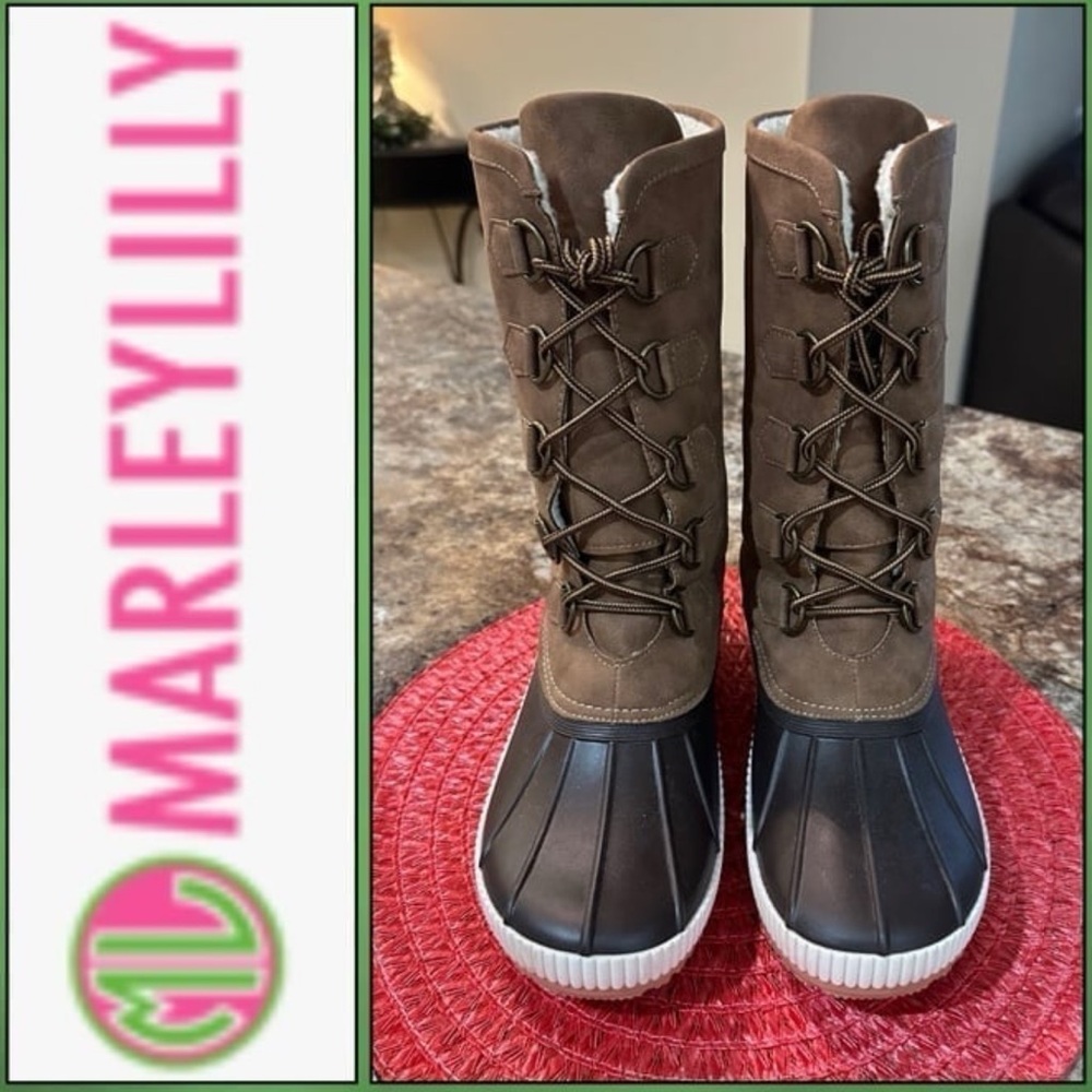 Marleylilly Duck boots. No Monogram